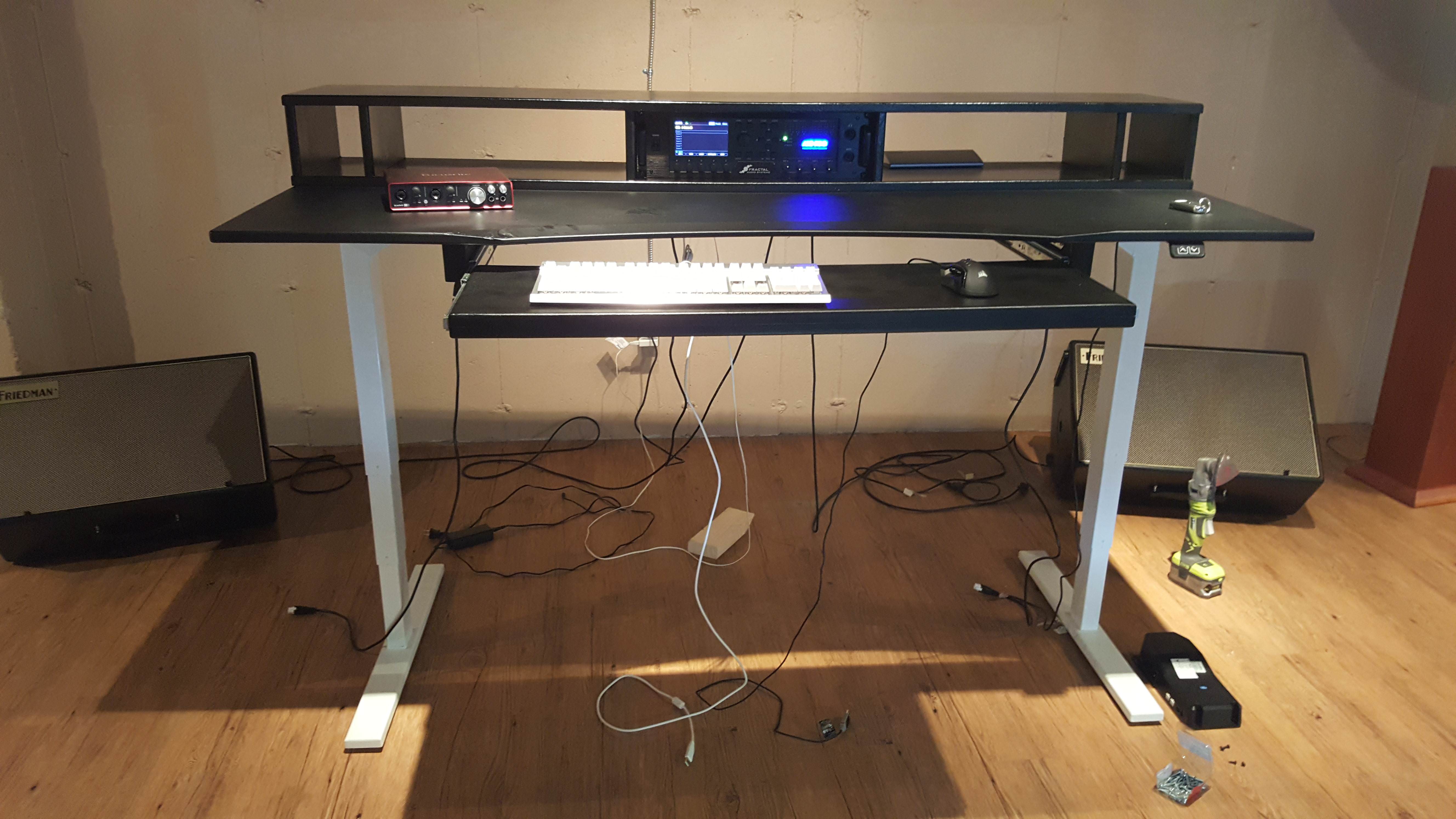 Axe Fx Iii And Shelf Help For Studio Desk Fractal Audio Systems