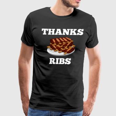 thanks-ribs-men-s-premium-t-shirt.jpg